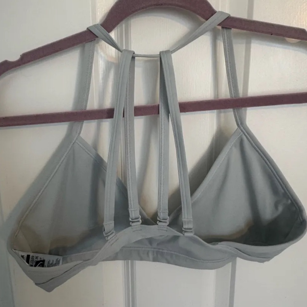 Gymshark Minimal Sports Bra Light Grey - Picture 3 of 3